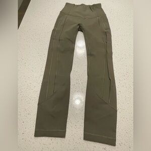 Lululemon Olive Green Yoga Pants